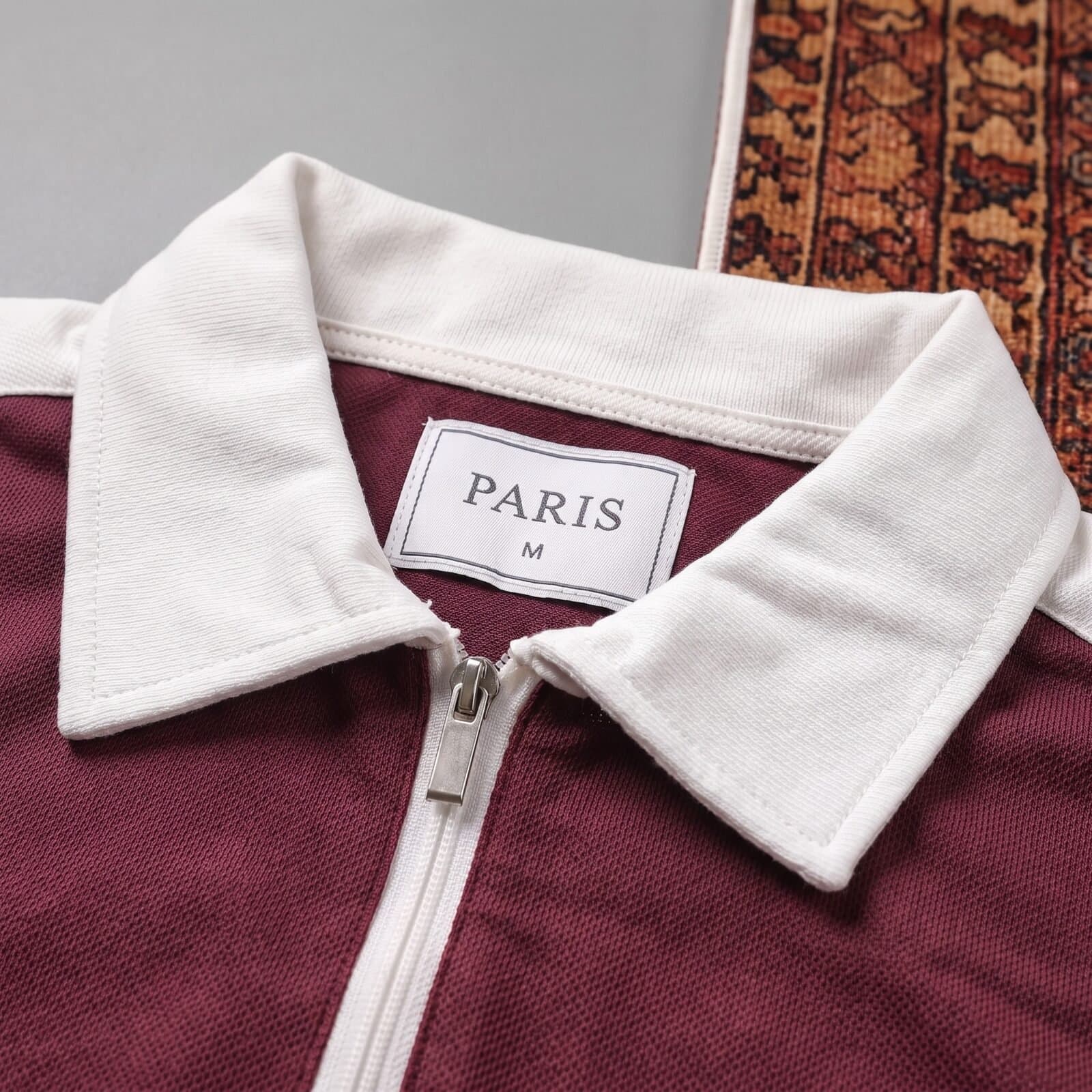 ZIPPER NECK POLO-SP01 — photo 3